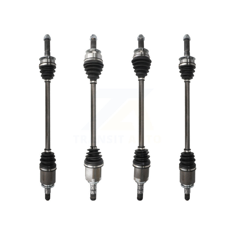 Front Rear CV Axle Drive Shaft Complete Assembly Kit For Subaru Impreza KCV-100427