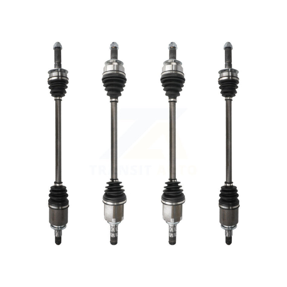 Front Rear CV Axle Drive Shaft Complete Assembly Kit For Subaru Impreza KCV-100429