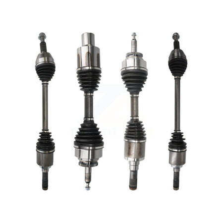 Front Rear CV Axle Drive Shaft Assembly Kit For Ford Expedition Lincoln Navigator 4WD KCV-100430