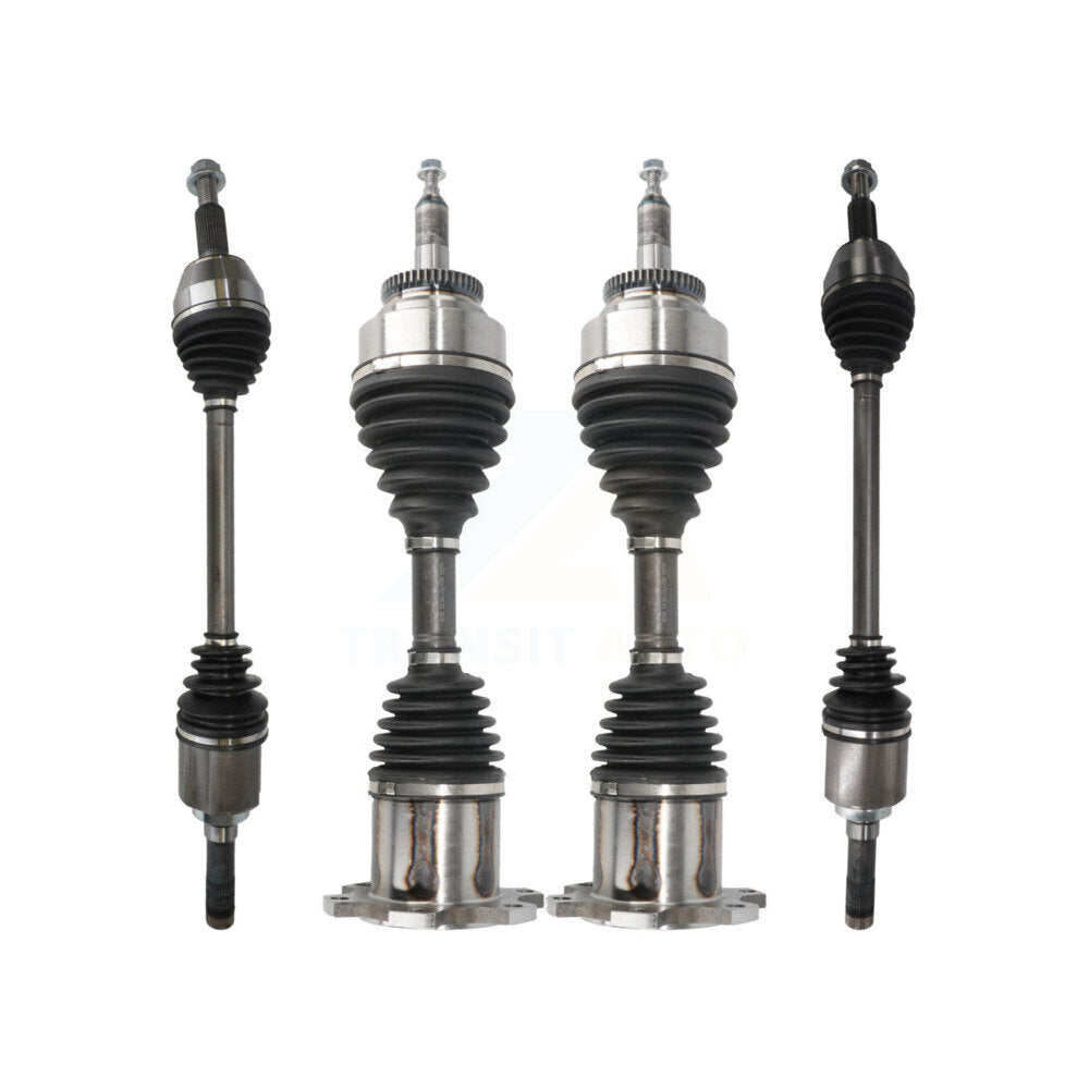 Front Rear CV Axle Shaft Kit For Ford Expedition Lincoln Navigator 9.75 In. Ring Gear 4WD KCV-100432