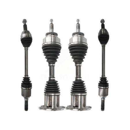 Front Rear CV Axle Shaft Kit For Ford Expedition Lincoln Navigator 9.75 In. Ring Gear 4WD KCV-100432