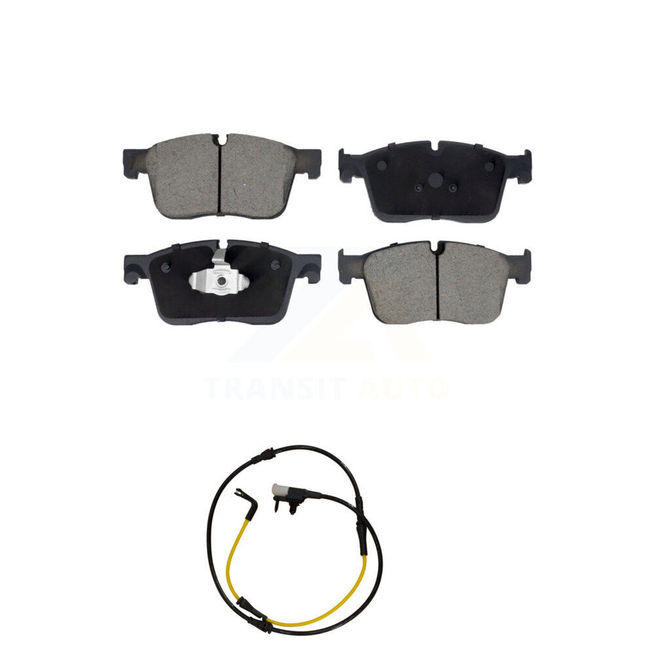Front Ceramic Disc Brake Pad And Wear Sensor Kit For Jaguar F-Pace Land Rover Range Velar KCW-100530