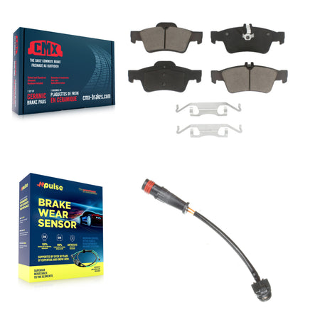 Rear Ceramic Disc Brake Pads And Wear Sensors Kit For Mercedes-Benz SL63 AMG SL65 KCW-100817