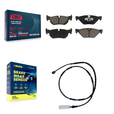 Rear Ceramic Disc Brake Pads And Wear Sensors Kit For BMW 328i xDrive 128i KCW-100862