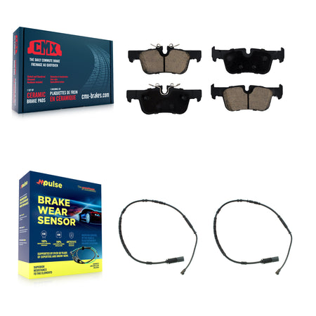 Rear Ceramic Disc Brake Pads And Wear Sensors Kit For BMW i3 i3s KCW-100965