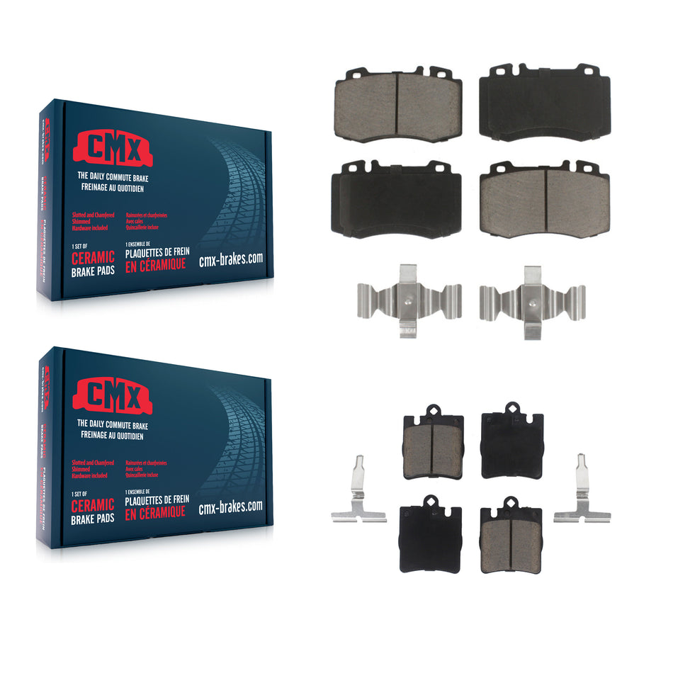 Front Rear Ceramic Brake Pads Kit For Mercedes-Benz C230 C320 SLK350 C350 KCX-100045