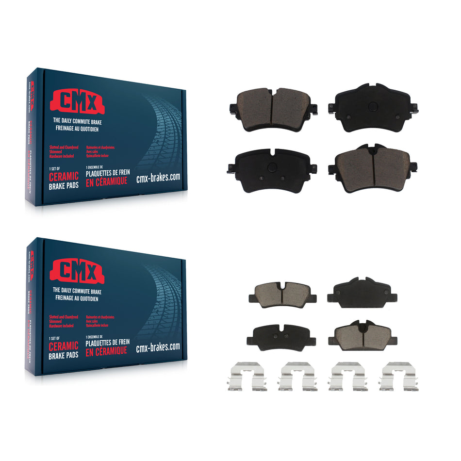Front Rear Ceramic Brake Pads Kit For Mini Cooper KCX-100071