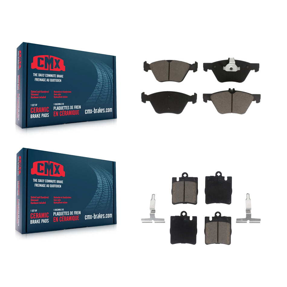 Front Rear Ceramic Brake Pads Kit For Mercedes-Benz E320 CLK320 E430 CLK430 KCX-100138