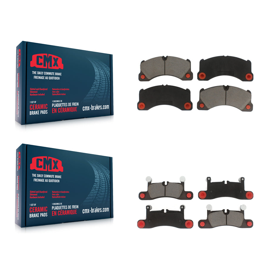 Front Rear Ceramic Brake Pads Kit For Porsche Cayenne Volkswagen Touareg KCX-100157