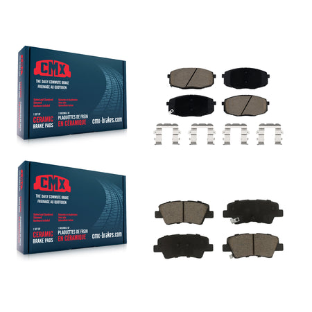 Front Rear Ceramic Brake Pads Kit For Kia Forte Hyundai Kona Soul Elantra GT Forte5 KCX-100248