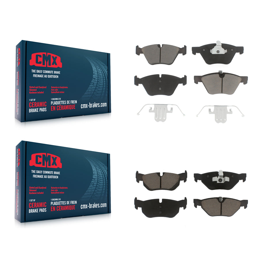 Front Rear Ceramic Brake Pads Kit For BMW 328i 325i 328xi 128i 325xi X1 120i 323i KCX-100315