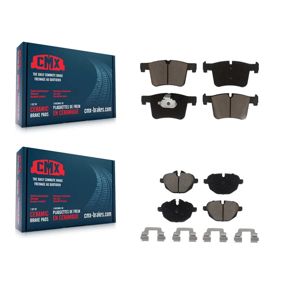 Front Rear Ceramic Brake Pads Kit For BMW X3 X4 KCX-100391