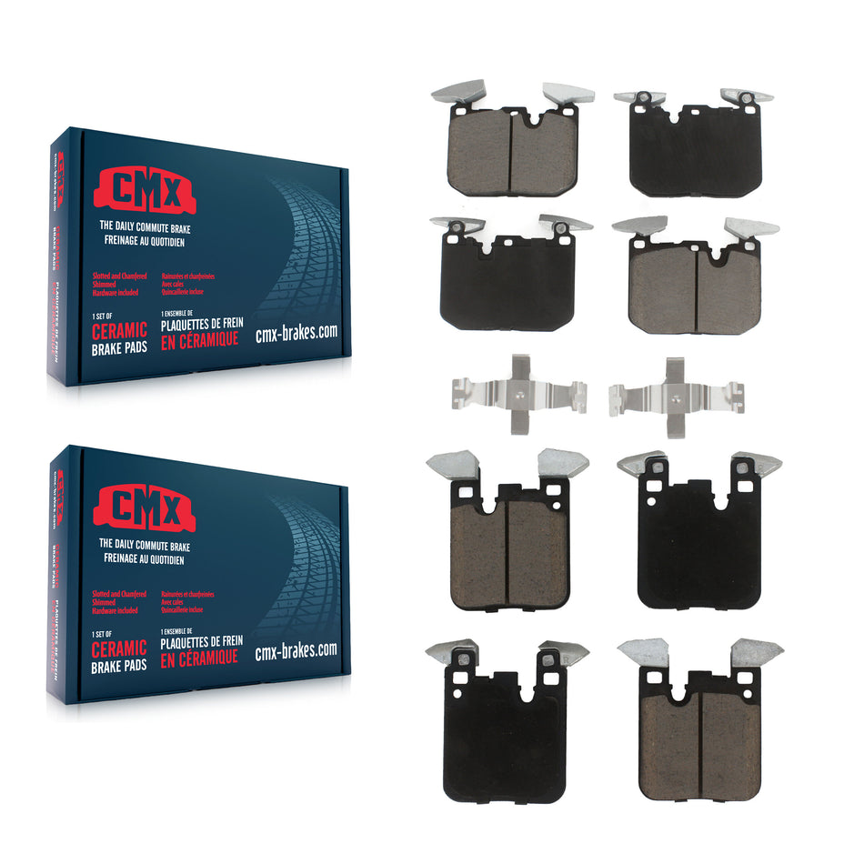Front Rear Ceramic Brake Pads Kit For BMW 328i 428i 330i xDrive 335i M4 430i Gran Coupe M3 435i 340i 230i 228i 440i M2 M240i GT ActiveHybrid 3 KCX-100392