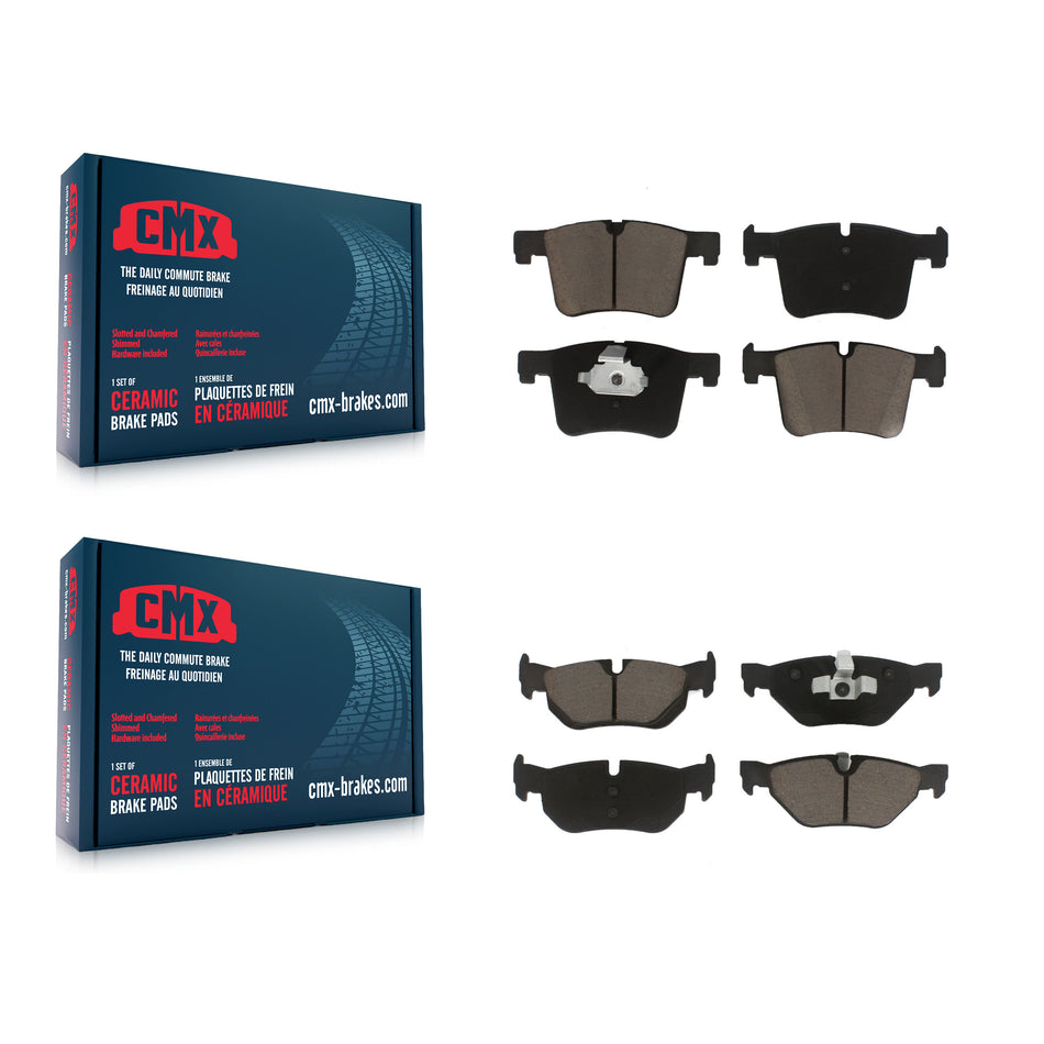 Front Rear Ceramic Brake Pads Kit For 2012 BMW 320i KCX-100393