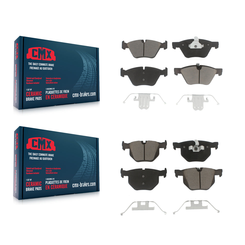 Front Rear Ceramic Brake Pads Kit For BMW 330i 330xi 335xi KCX-100488
