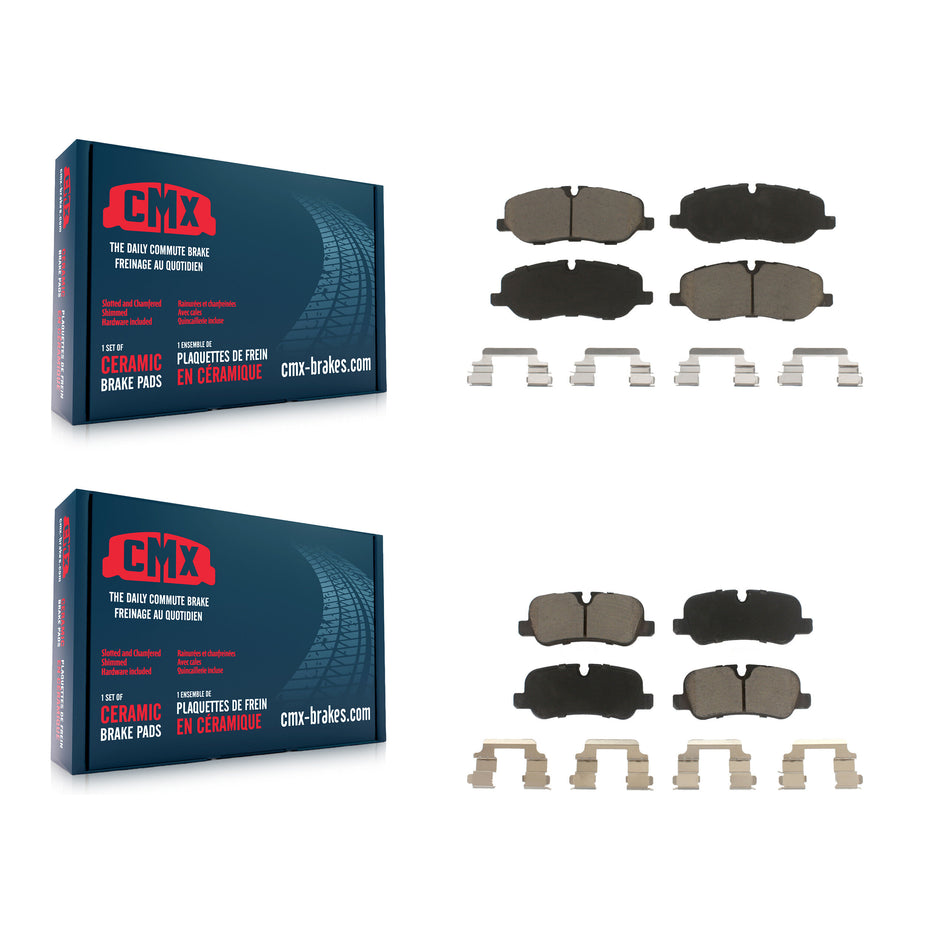Front Rear Ceramic Brake Pads Kit For Land Rover Range Sport LR3 KCX-100517