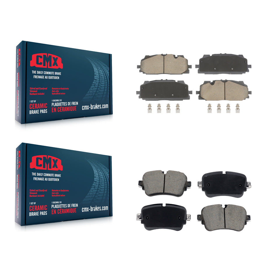 Front Rear Ceramic Brake Pads Kit For Audi Q7 Q8 A8 Quattro KCX-100599