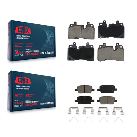 Front Rear Ceramic Brake Pads Kit For Cadillac CT6 KCX-100623