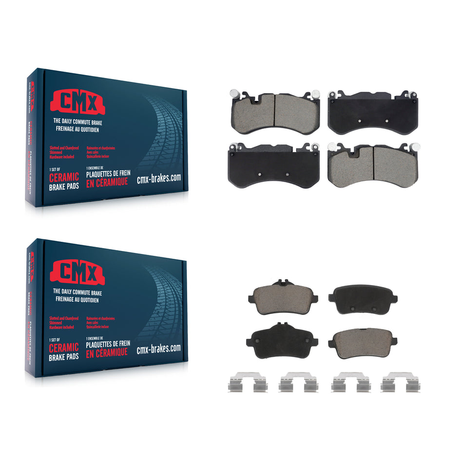 Front Rear Ceramic Brake Pads Kit For Mercedes-Benz GLE43 AMG ML63 GL63 GLE63 S GLS550 KCX-100667