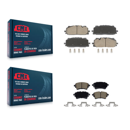 Front Rear Ceramic Brake Pads Kit For Audi S5 SQ5 Sportback S4 A6 Quattro A7 allroad KCX-100673