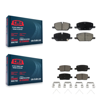 Front Rear Ceramic Brake Pads Kit For Chevrolet Camaro KCX-100685