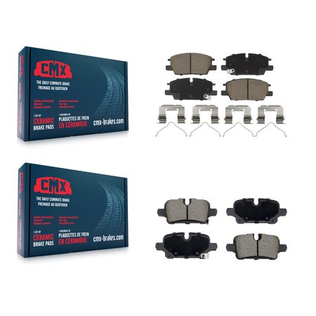 Front Rear Ceramic Brake Pads Kit For Chevrolet Equinox GMC Terrain Malibu Trax Buick KCX-100687