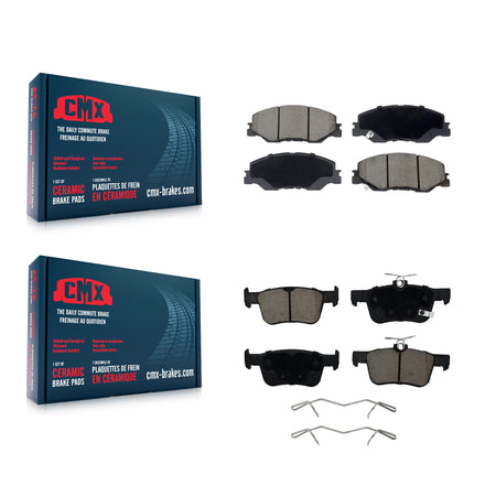 Front Rear Ceramic Brake Pads Kit For 2019-2022 Honda Insight KCX-100707
