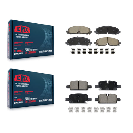 Front Rear Ceramic Brake Pads Kit For 2023 Cadillac LYRIQ KCX-100716