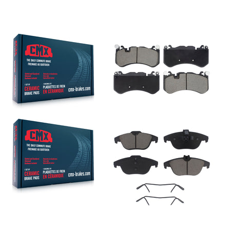 Front Rear Ceramic Brake Pads Kit For 2011 Mercedes-Benz C63 AMG KCX-100724