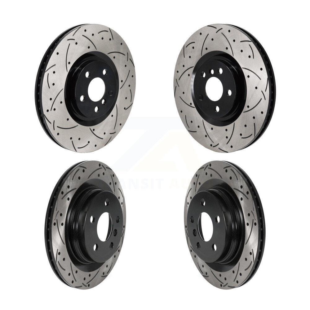 Front Rear Drill Slot Disc Brake Rotor Kit For Mini Cooper Countryman BMW 228i xDrive Gran KD-100638