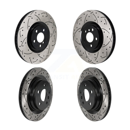 Front Rear Drill Slot Disc Brake Rotor Kit For Mini Cooper Countryman BMW 228i xDrive Gran KD-100638