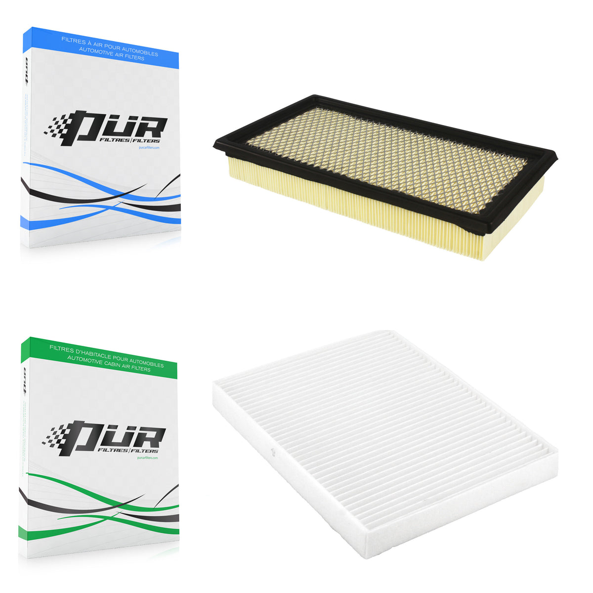 1x Air + 1x Cabin Filter (2 Total) Kit For Ford Explorer Flex Taurus Police Interceptor KFL-100018