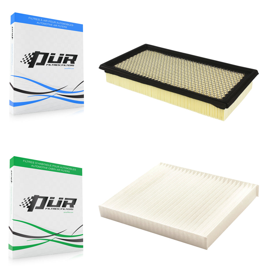 1x Air + 1x Cabin Filter (2 Total) Kit For 2009-2013 Mazda 6 3.7L KFL-100022