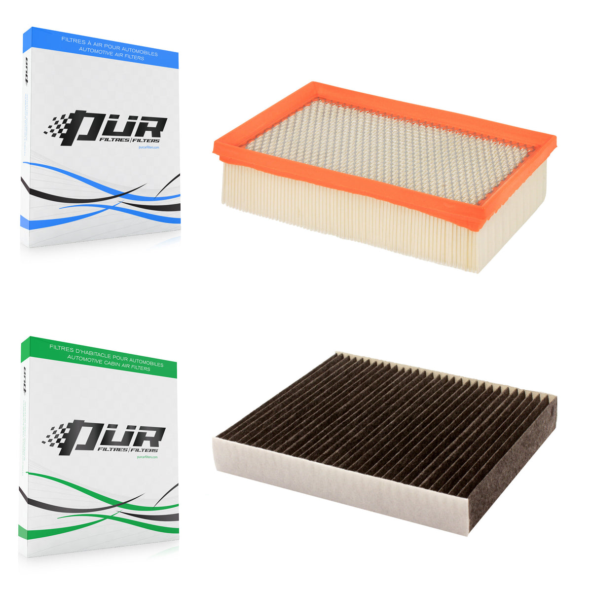 1x Air + 1x Cabin Filter (2 Total) Kit For Buick Encore Chevrolet Trax KFL-100036