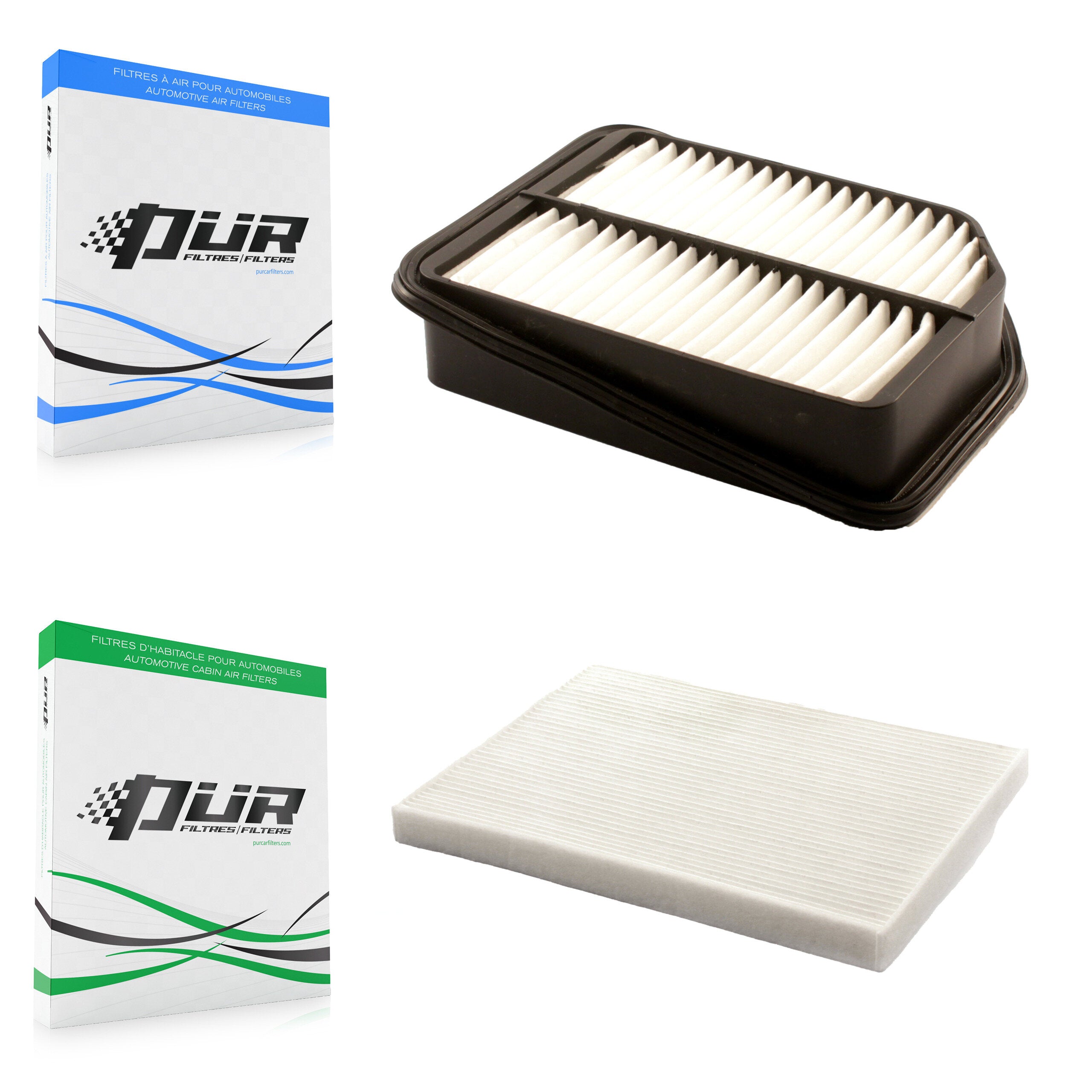 1x Air + 1x Cabin Filter (2 Total) Kit For 2006-2008 Suzuki Grand Vitara KFL-100037
