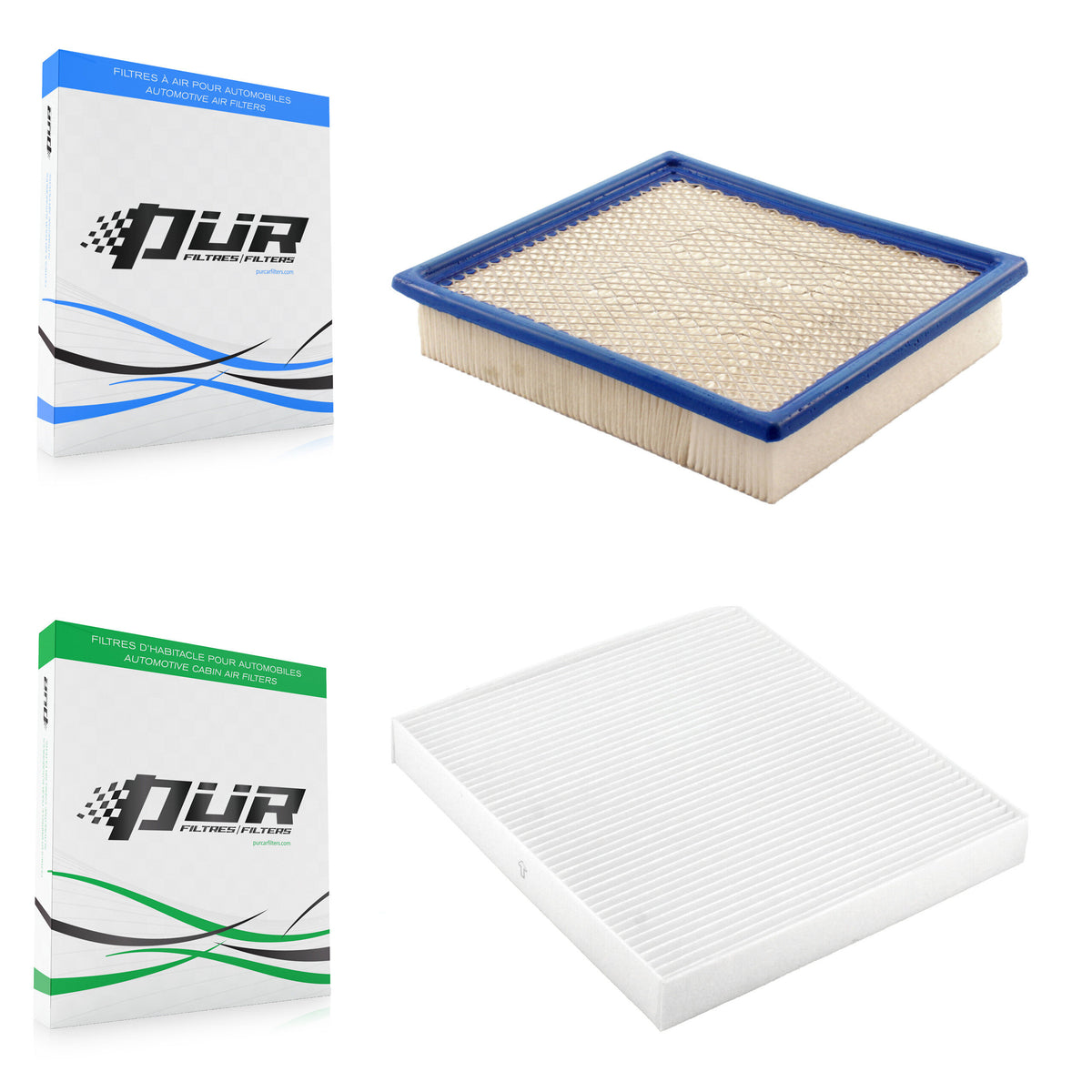1x Air + 1x Cabin Filter (2 Total) Kit For Dodge Journey KFL-100055