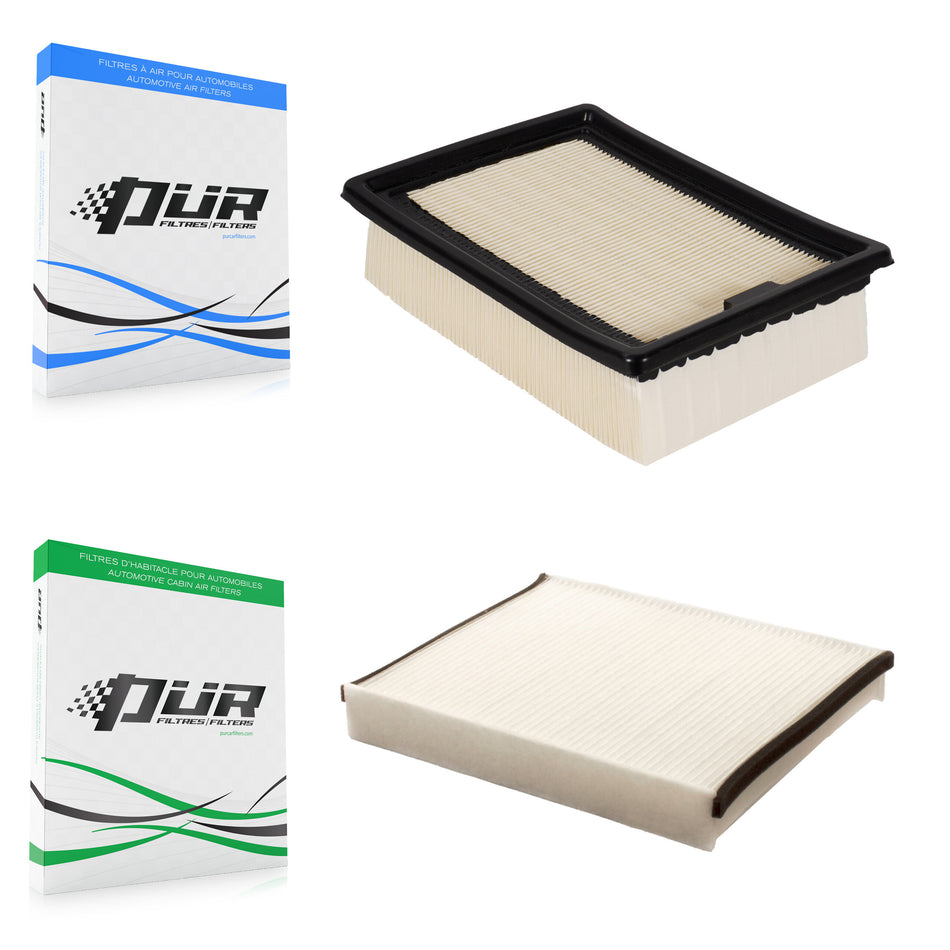 1x Air + 1x Cabin Filter (2 Total) Kit For Ford Escape Transit Connect KFL-100073