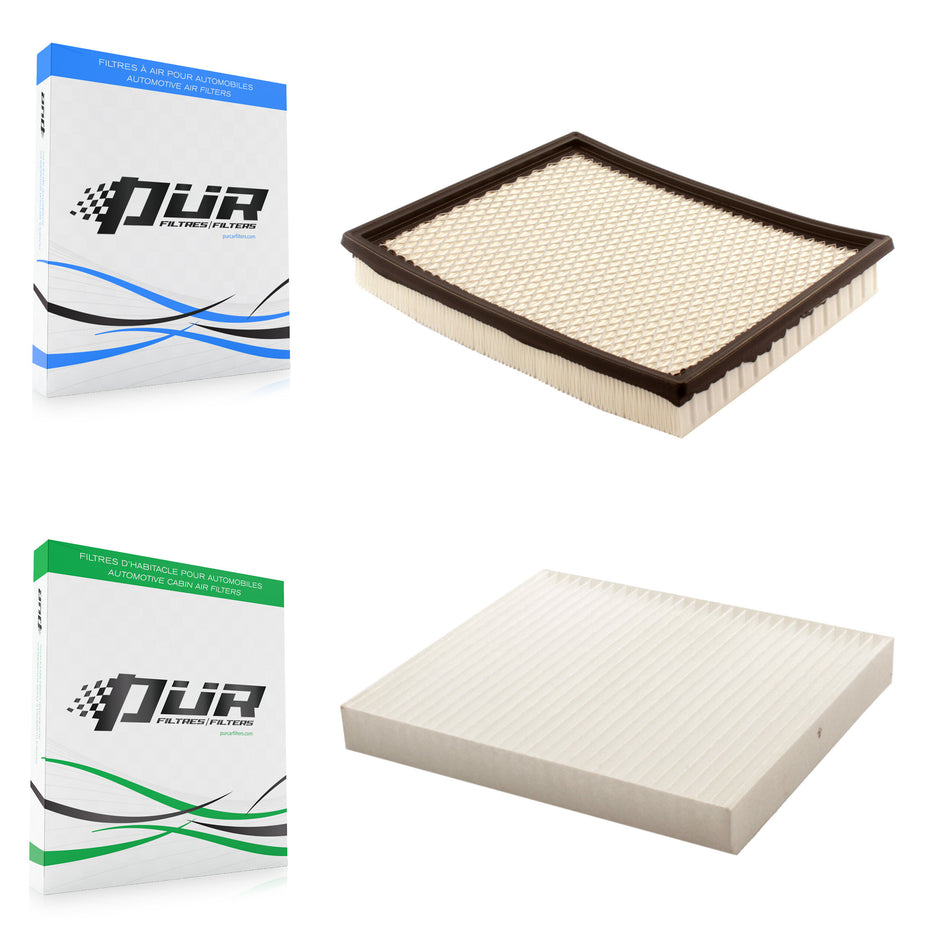 1x Air + 1x Cabin Filter (2 Total) Kit For Nissan Frontier NV2500 NV3500 KFL-100078