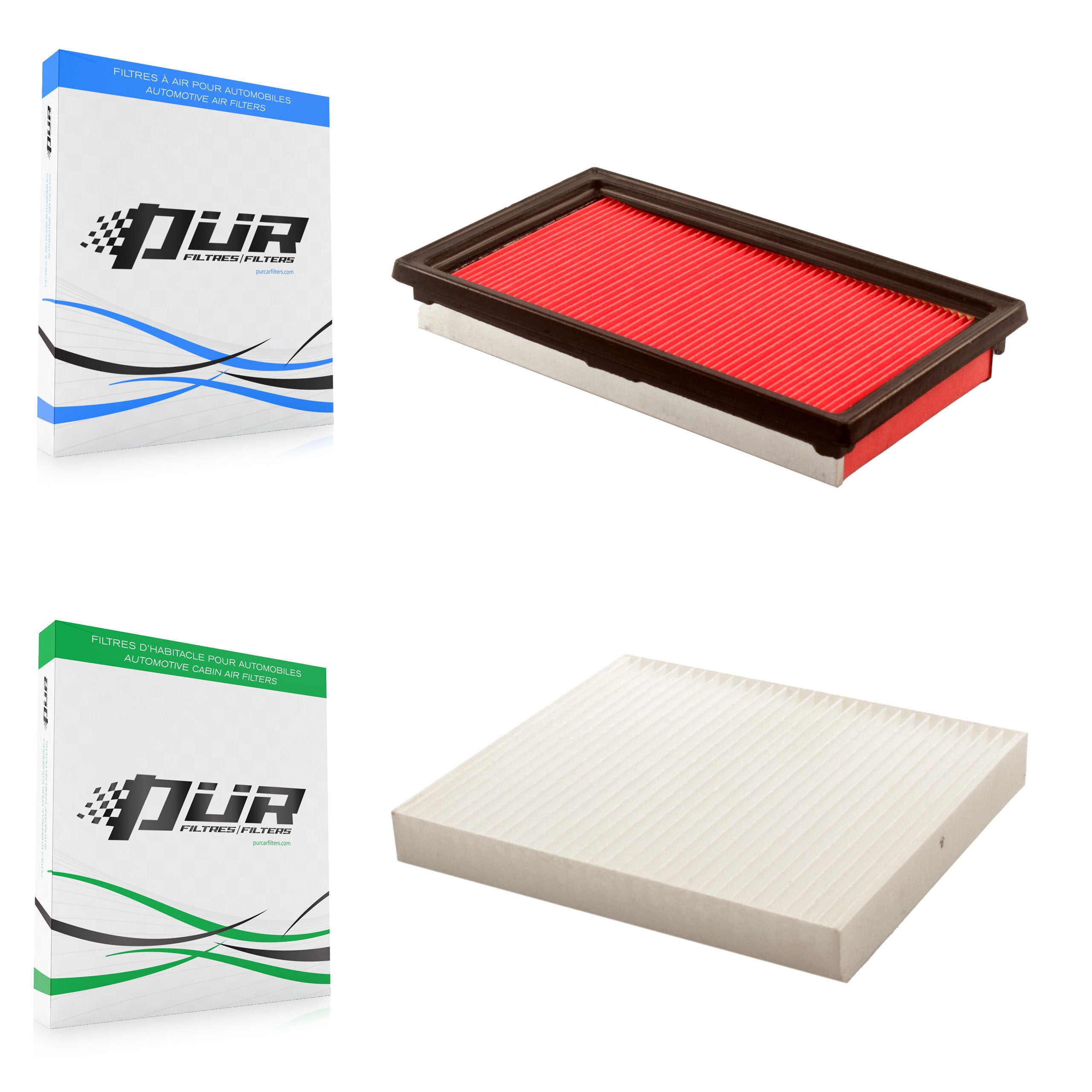 1x Air + 1x Cabin Filter (2 Total) Kit For INFINITI Q50 KFL-100081