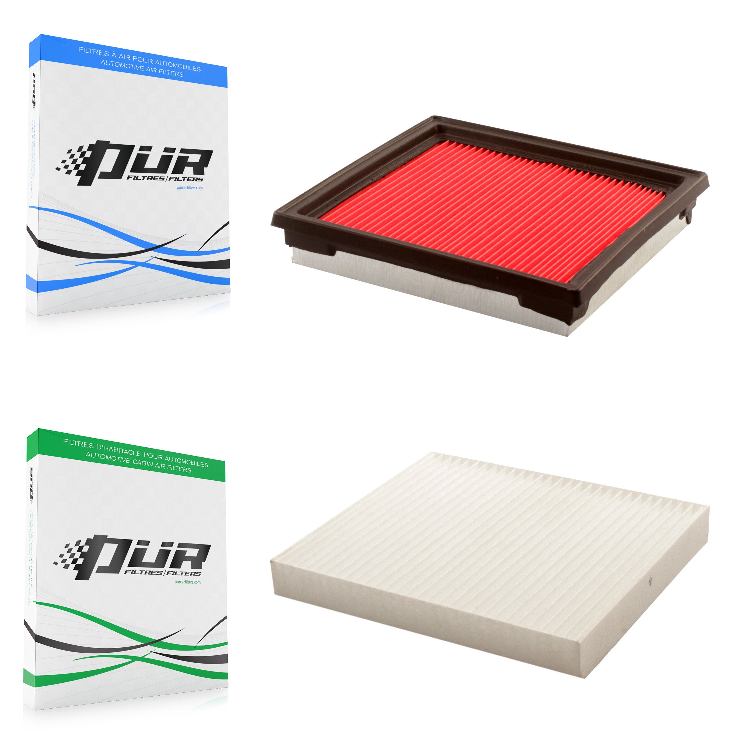 1x Air + 1x Cabin Filter (2 Total) Kit For INFINITI G37 QX50 EX35 G35 EX37 G25 Q60 Q40 KFL-100082