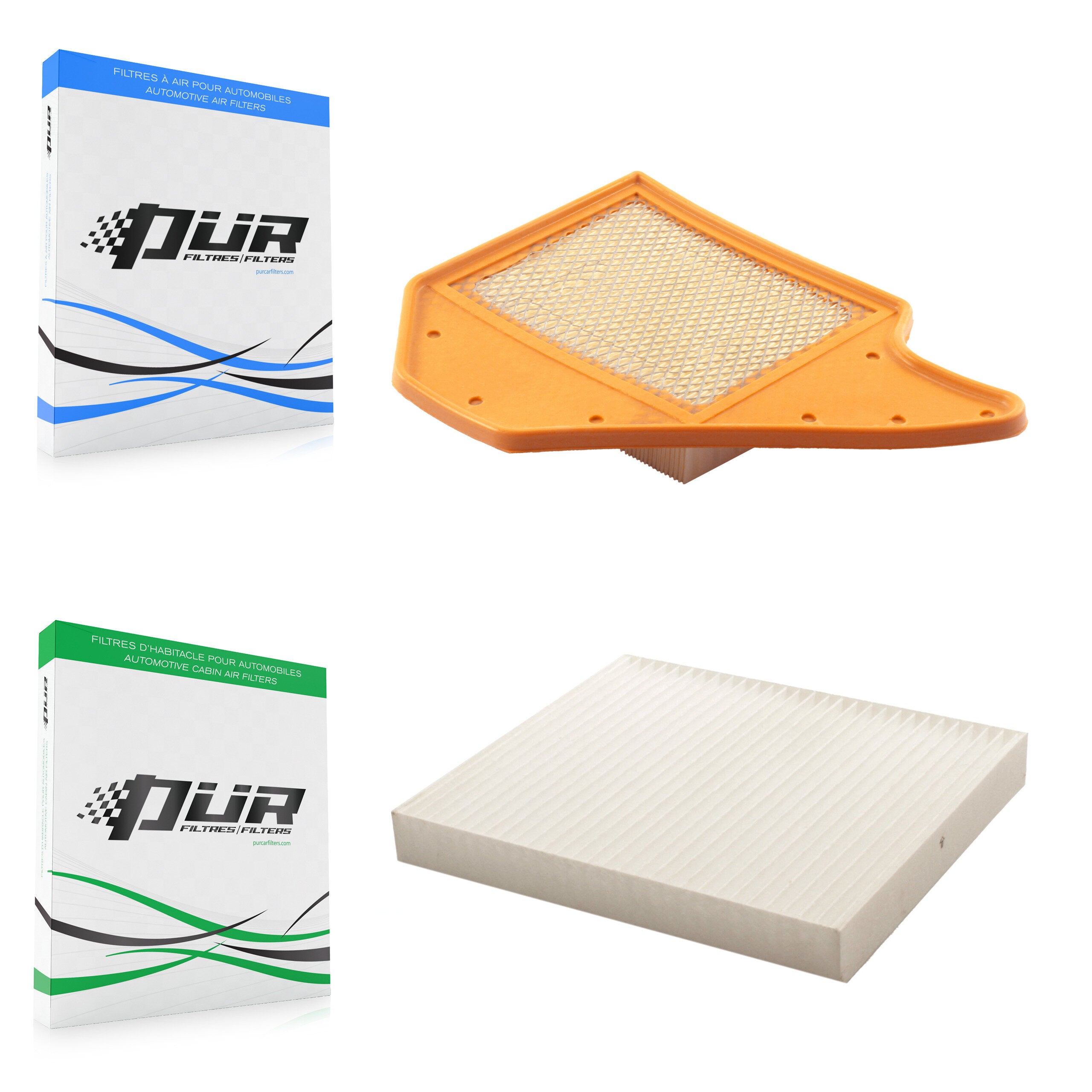 1x Air + 1x Cabin Filter (2 Total) Kit For Dodge Grand Caravan Chrysler Town & Country KFL-100084