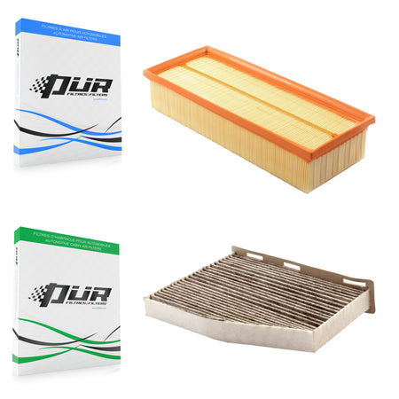 1x Air + 1x Cabin Filter (2 Total) Kit For Volkswagen Jetta Tiguan Passat Golf Audi Q3 CC KFL-100092