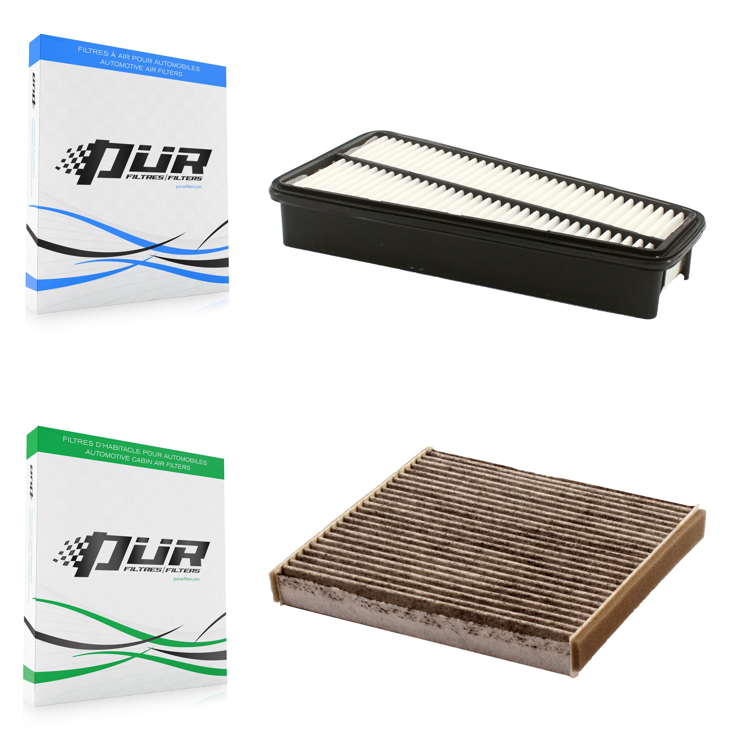 1x Air + 1x Cabin Filter (2 Total) Kit For 2007-2010 Toyota Tundra 4.0L KFL-100098