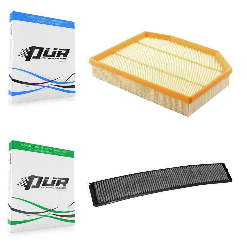 1x Air + 1x Cabin Filter (2 Total) Kit For BMW X3 KFL-100129