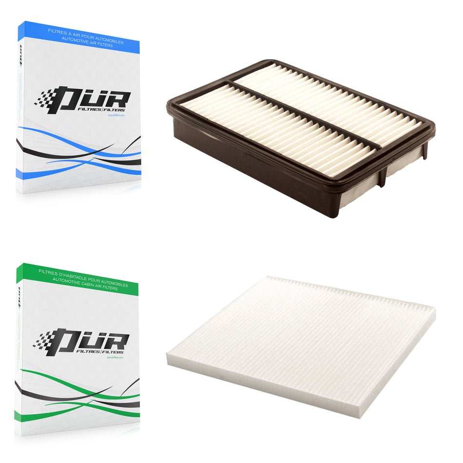 1x Air + 1x Cabin Filter (2 Total) Kit For Hyundai Tucson Kia Sportage KFL-100132