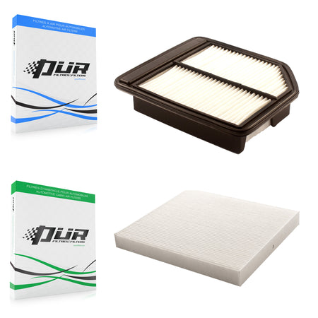 1x Air + 1x Cabin Filter (2 Total) Kit For Honda Civic KFL-100185