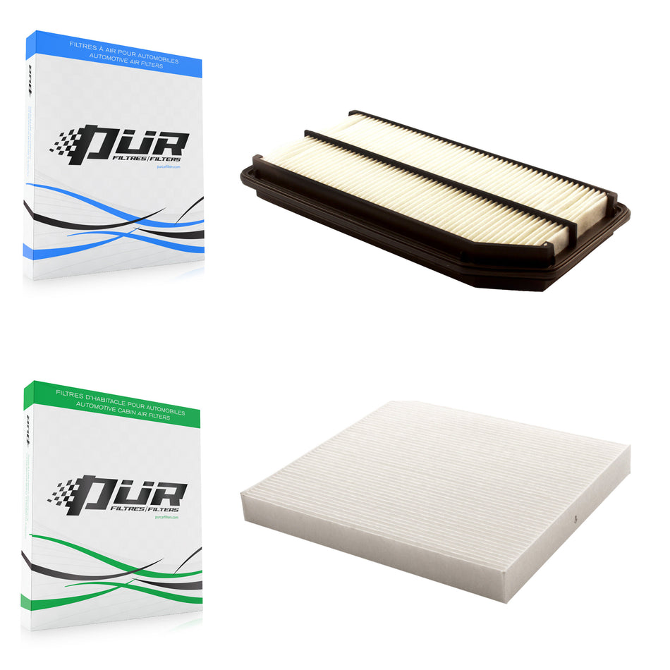 1x Air + 1x Cabin Filter (2 Total) Kit For 2006-2014 Honda Ridgeline KFL-100187