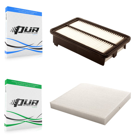 1x Air + 1x Cabin Filter (2 Total) Kit For Honda Civic Acura ILX 2.4L KFL-100196