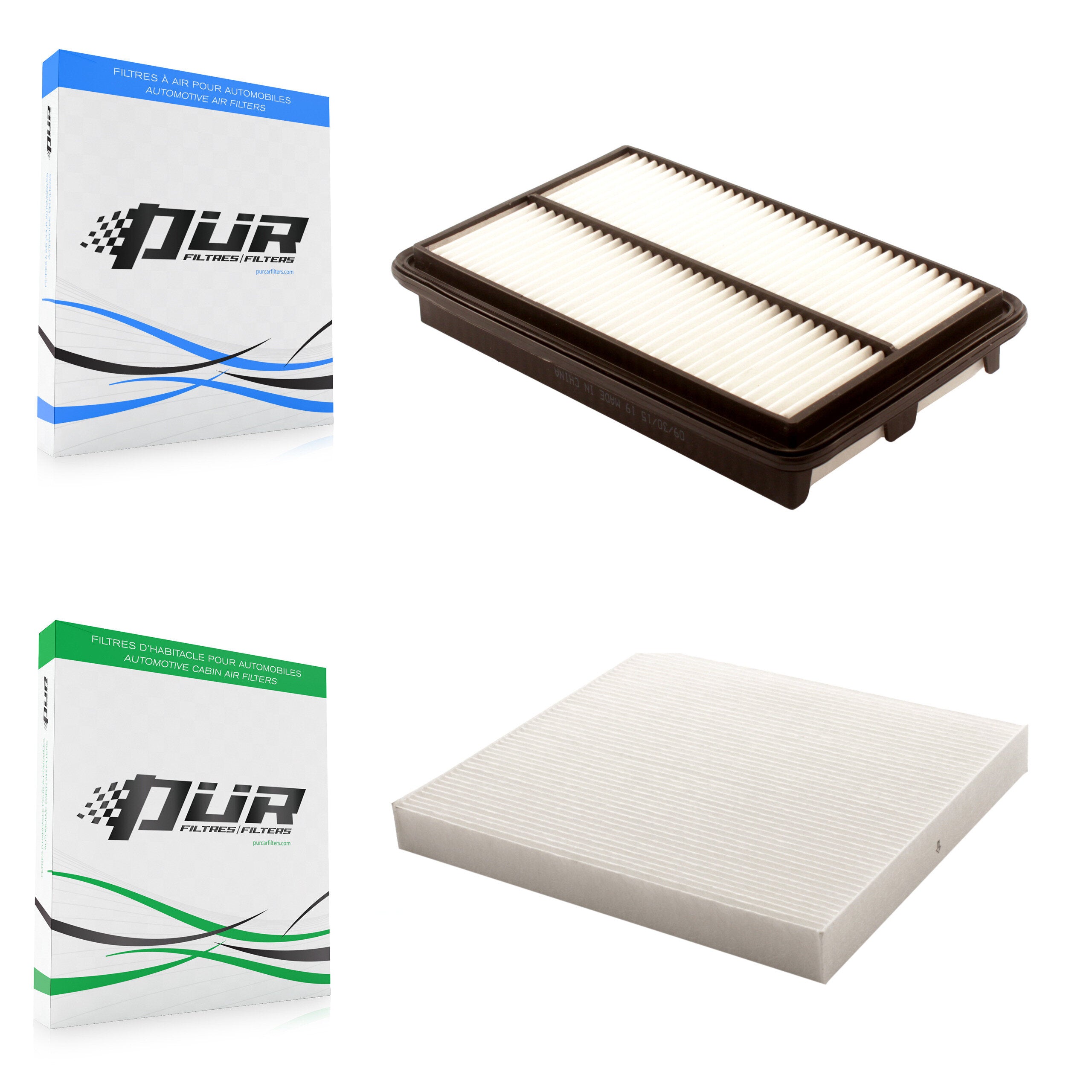 1x Air + 1x Cabin Filter (2 Total) Kit For 2010-2013 Acura MDX ZDX KFL-100197