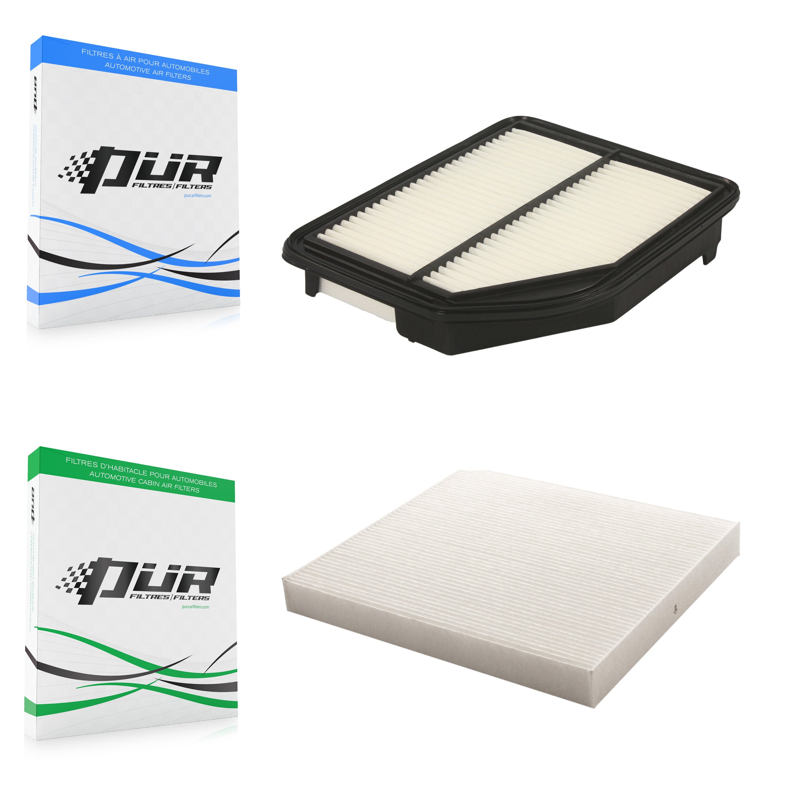 1x Air + 1x Cabin Filter (2 Total) Kit For 2012-2014 Honda CR-V KFL-100198